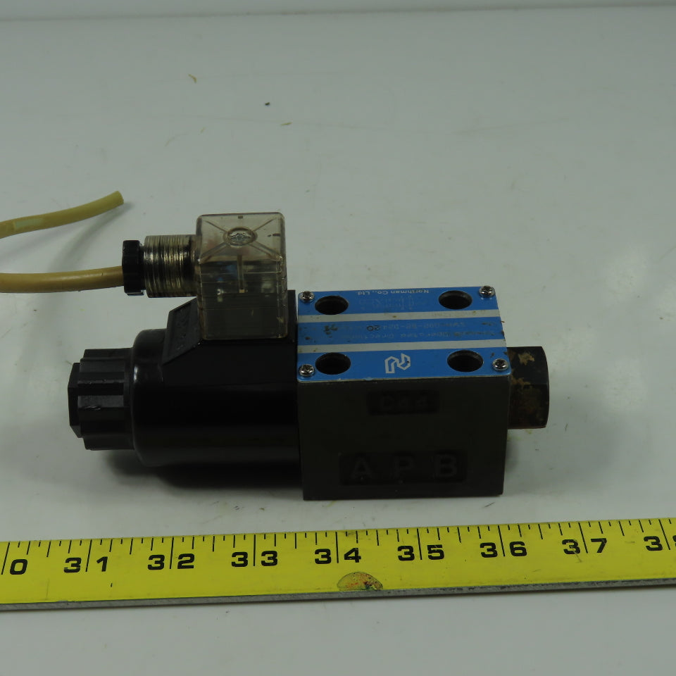 Northman SWH-G02-B2-D24-20 Hydraulic Directional Valve 24VDC Coil