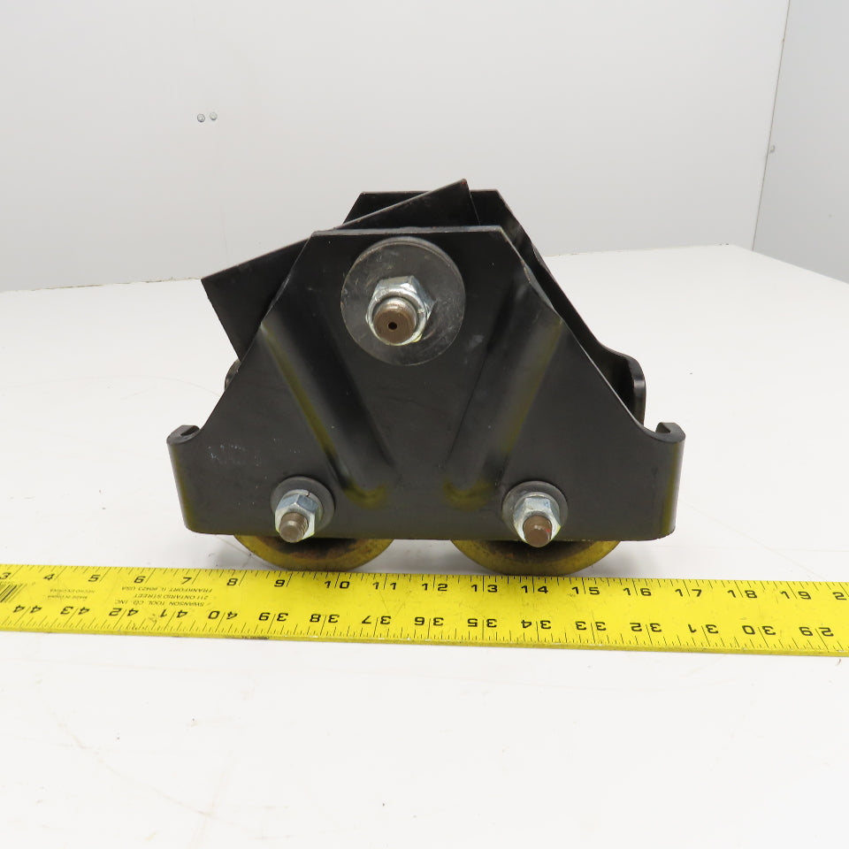 Dayton 2Z615B 1/2 Ton Capacity Push Pull Hoist Trolley 2-1/4"-5" Flange