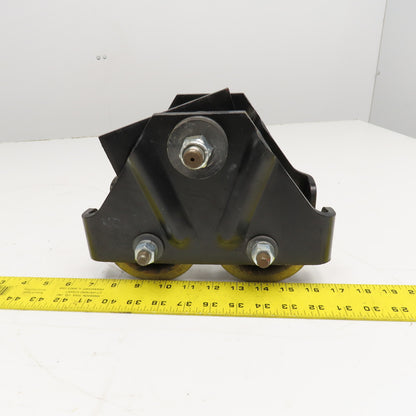 Dayton 2Z615B 1/2 Ton Capacity Push Pull Hoist Trolley 2-1/4"-5" Flange