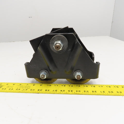 Dayton 2Z615B 1/2 Ton Capacity Push Pull Hoist Trolley 2-1/4"-5" Flange