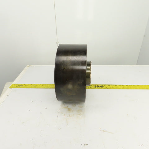 13F1117 13" OD x 5-3/4" Wide Flat Belt Drive Pulley 2-11/16" Keyed Bore