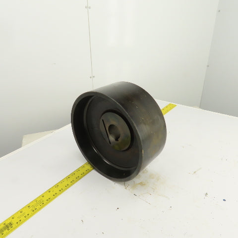13F1117 13" OD x 5-3/4" Wide Flat Belt Drive Pulley 2-11/16" Keyed Bore
