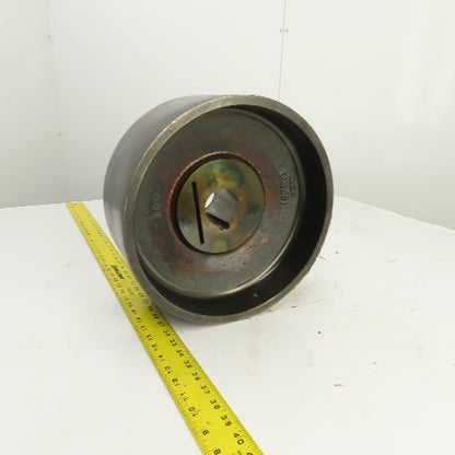 13F1117 13" OD x 5-3/4" Wide Flat Belt Drive Pulley 2-11/16" Keyed Bore