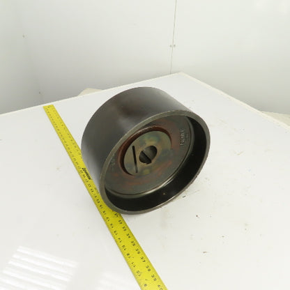 13F1117 13" OD x 5-3/4" Wide Flat Belt Drive Pulley 2-11/16" Keyed Bore