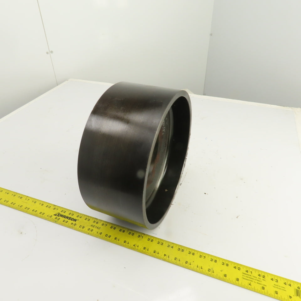 13F1117 13" OD x 5-3/4" Wide Flat Belt Drive Pulley 2-11/16" Keyed Bore