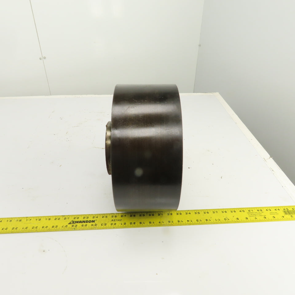 13F1117 13" OD x 5-3/4" Wide Flat Belt Drive Pulley 2-11/16" Keyed Bore