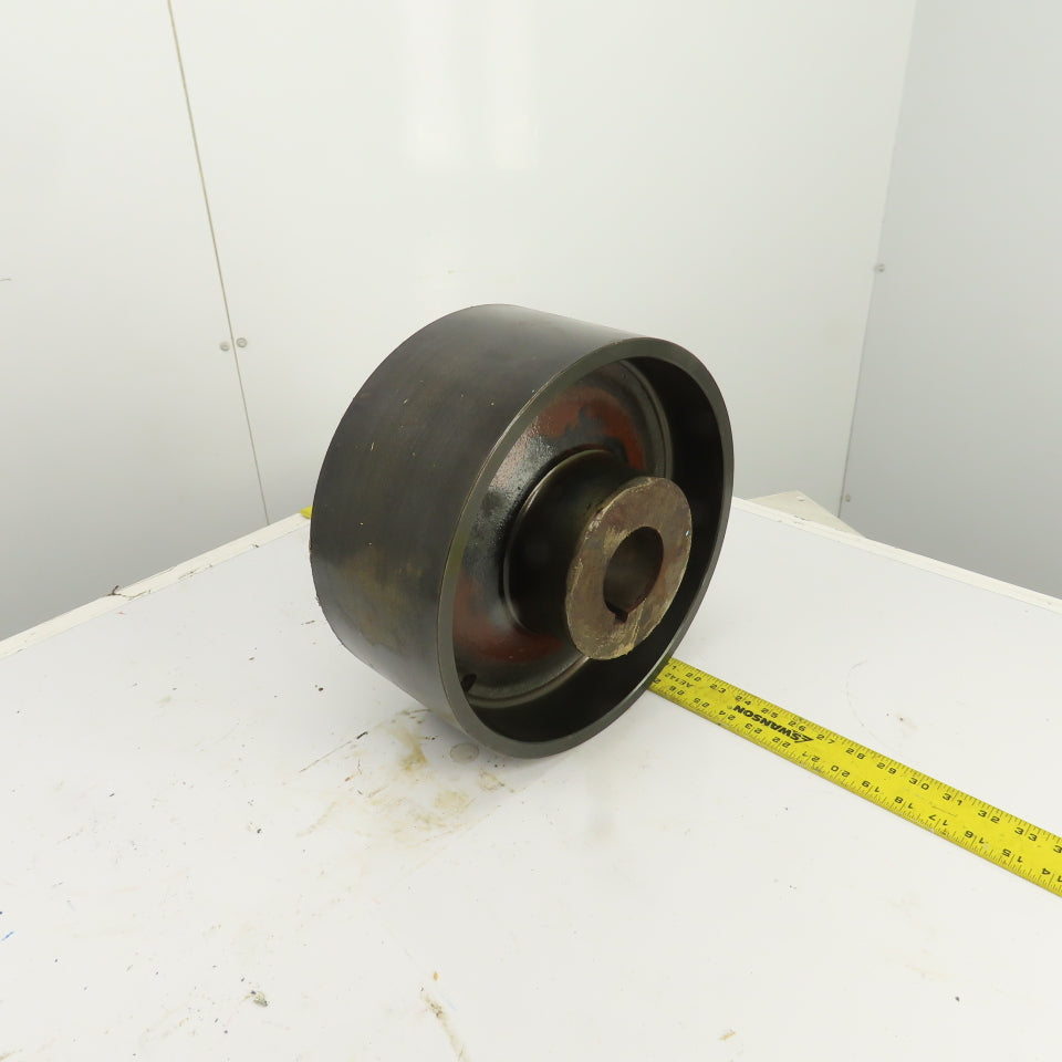 13F1117 13" OD x 5-3/4" Wide Flat Belt Drive Pulley 2-11/16" Keyed Bore