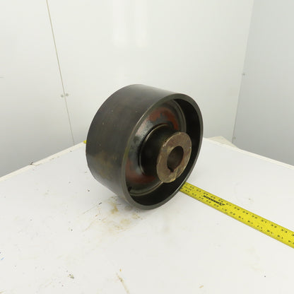 13F1117 13" OD x 5-3/4" Wide Flat Belt Drive Pulley 2-11/16" Keyed Bore