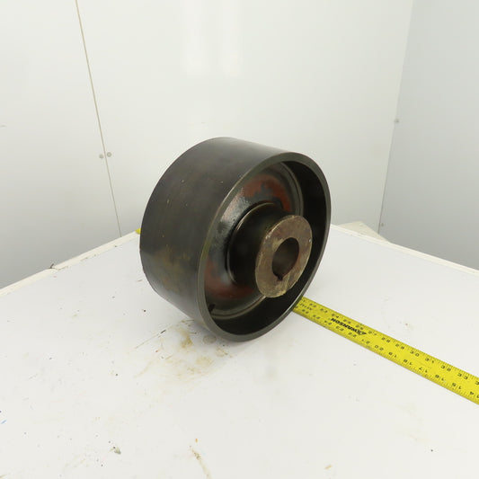 13F1117 13" OD x 5-3/4" Wide Flat Belt Drive Pulley 2-11/16" Keyed Bore