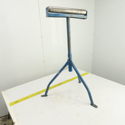 15" Wide Steel Saw Cut Off Support Roller Stand Adjustable Height 22" To 36"