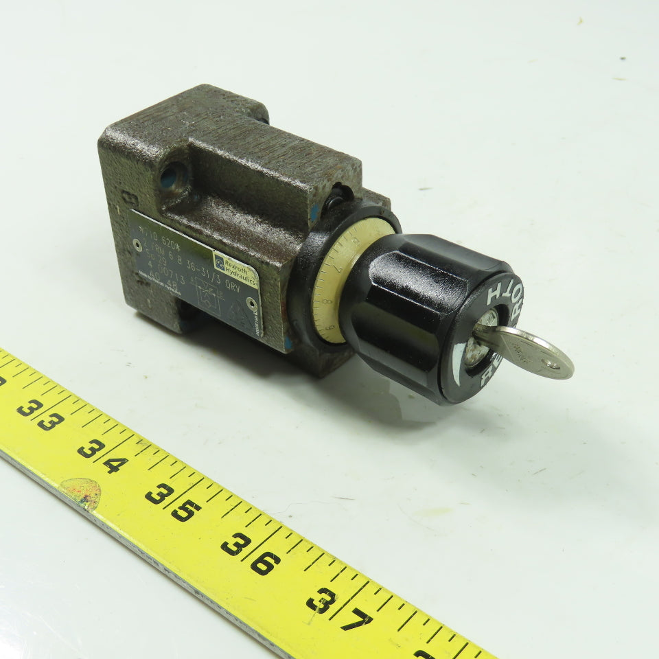 Rexroth 2 FRM 6 B 36-31/3 QRV Hydraulic Flow Control Valve