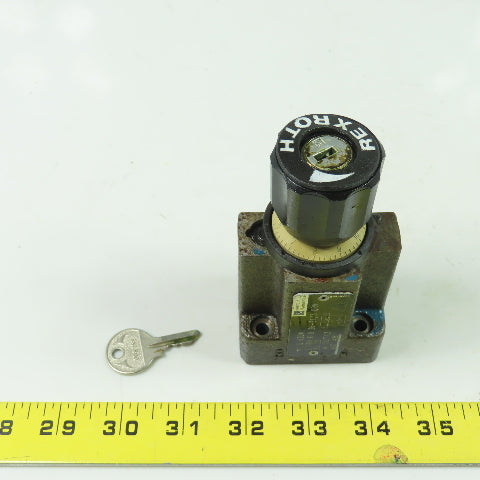 Rexroth 2 FRM 6 B 36-31/3 QRV Hydraulic Flow Control Valve