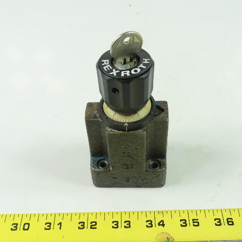 Rexroth 2 FRM 6 B 36-31/3 QRV Hydraulic Flow Control Valve