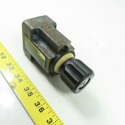 Rexroth 2 FRM 6 B 36-31/3 QRV Hydraulic Flow Control Valve Broken Key In Keyhole