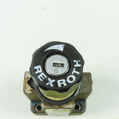 Rexroth 2 FRM 6 B 36-31/3 QRV Hydraulic Flow Control Valve Broken Key In Keyhole