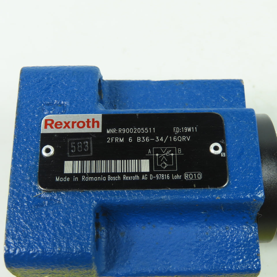 Rexroth 2FRM 6 B36-34/16QRV Flow Control Valve