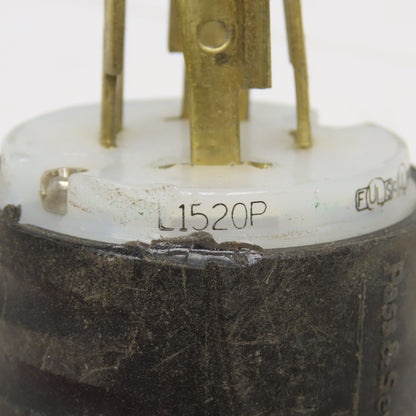 Pass Seymour L1520P 20A 480V 3 Prong w/ Ground Electrical Turnlok Plug Male