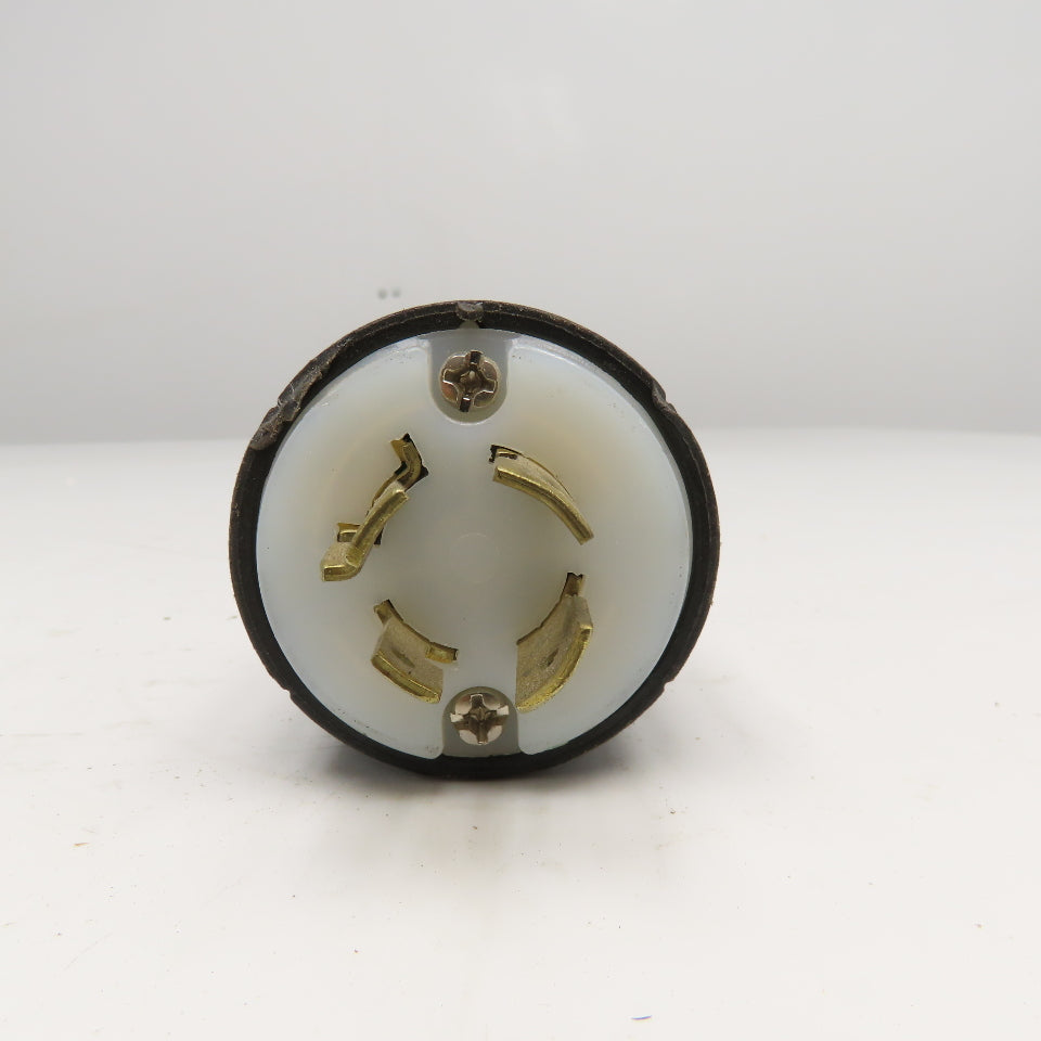 Pass Seymour L1520P 20A 480V 3 Prong w/ Ground Electrical Turnlok Plug Male