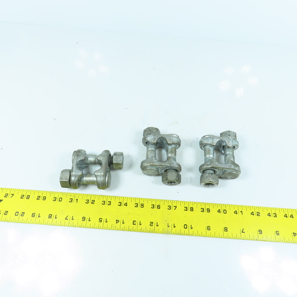 Crosby BMD6 9/16" - 5/8" Galvanized Fist-Grip Wire Rope Clip Lot Of 3