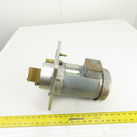 Baldor KWM3007 1/3HP Piston Oil Way Lube Pump 208-220/440V 3PH 1725RPM