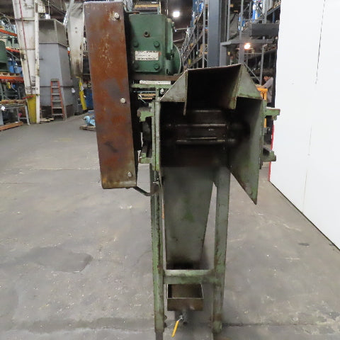 6" x 10' Incline Chip Conveyor 19FPM 230/460V 1/3Hp 59" Discharge