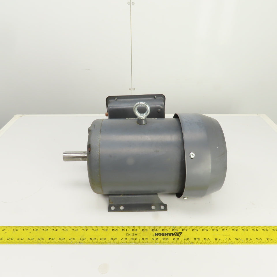 Techtop RD1-RS-TF-182T-4-B-3 3HP AC Electric Motor 1725RPM 208-230V 1PH 182T FR.