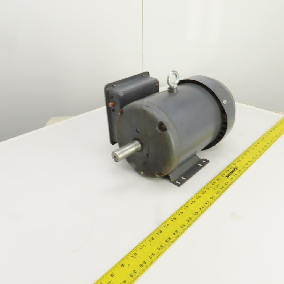 Techtop RD1-RS-TF-182T-4-B-3 3HP AC Electric Motor 1725RPM 208-230V 1PH 182T FR.