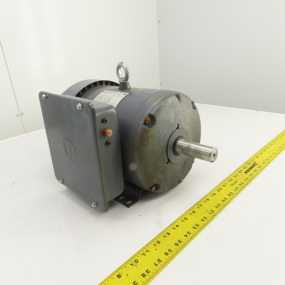 Techtop RD1-RS-TF-182T-4-B-3 3HP AC Electric Motor 1725RPM 208-230V 1PH 182T FR.