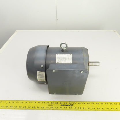 Techtop RD1-RS-TF-182T-4-B-3 3HP AC Electric Motor 1725RPM 208-230V 1PH 182T FR.