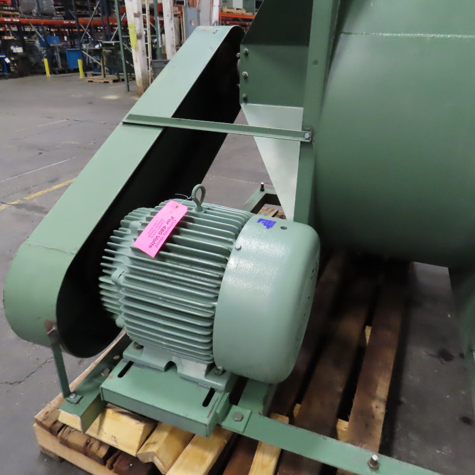 Chicago Blower Size 27 40Hp 230/460V 3Ph 1775RPM Backward Incline Blower