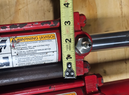 Prince 4Z194 Double Acting Hydraulic Cylinder 2" Bore 16" Stroke 1-3/8" Rod