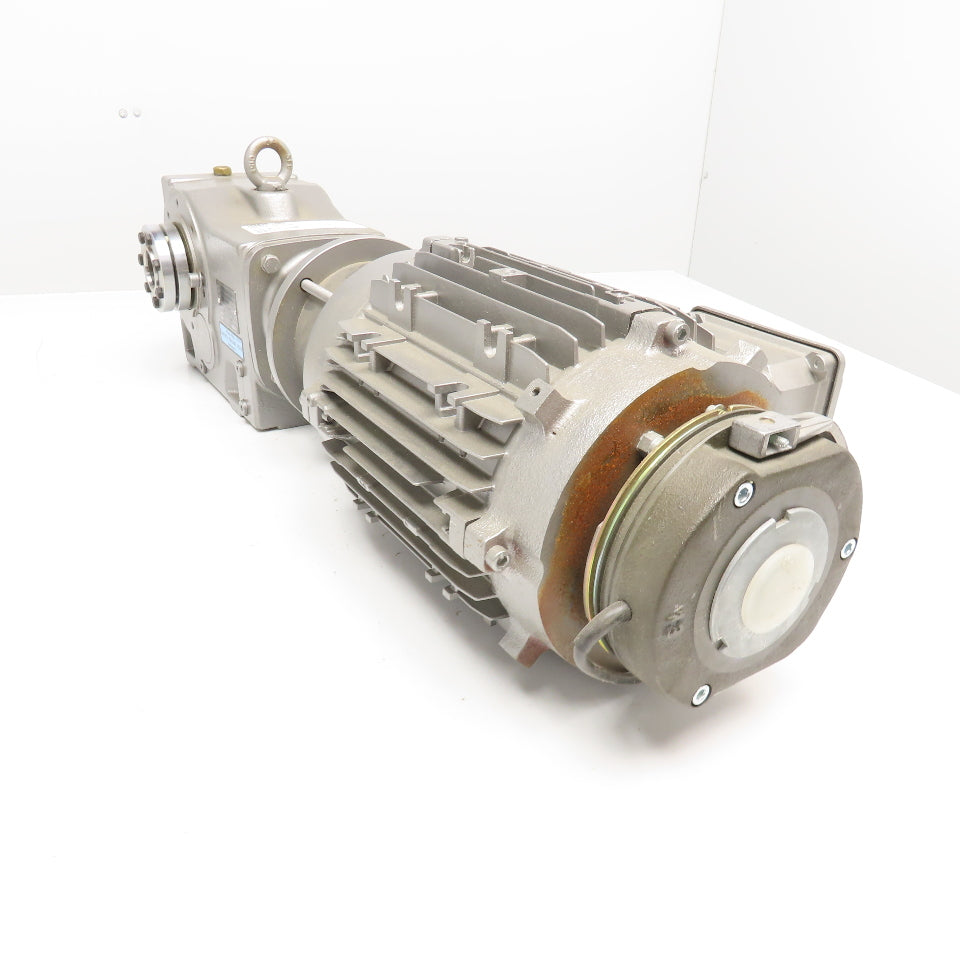 Nord 90121AZSH-IEC100-100 41.65:1 Ratio 41RPM Brake Gear Motor 3Hp 230/460V