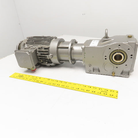 Nord 90121AZSH-IEC100-100 41.65:1 Ratio 41RPM Brake Gear Motor 3Hp 230/460V