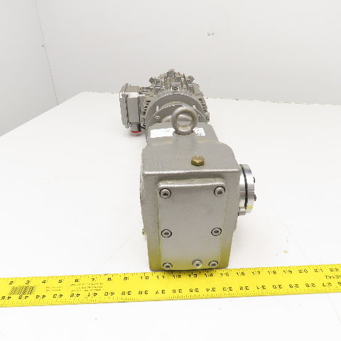Nord 90121AZSH-IEC100-100 41.65:1 Ratio 41RPM Brake Gear Motor 3Hp 230/460V