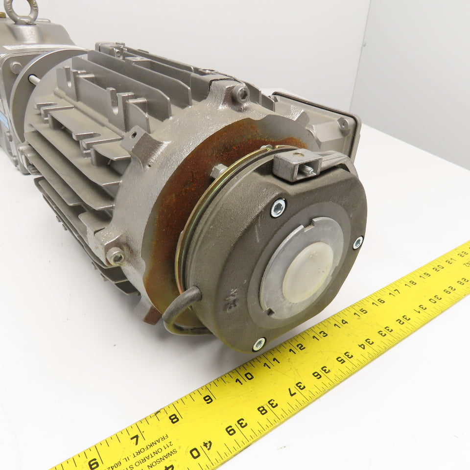 Nord 90121AZSH-IEC100-100 41.65:1 Ratio 41RPM Brake Gear Motor 3Hp 230/460V