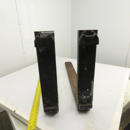 Kenhar Class II 2 Tapered Forklift Forks Carriage Mount 36" x 4" Set Of 2