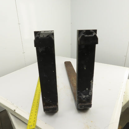 Kenhar Class II 2 Tapered Forklift Forks Carriage Mount 36" x 4" Set Of 2