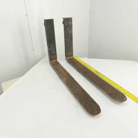 Kenhar Class II 2 Tapered Forklift Forks Carriage Mount 36" x 4" Set Of 2