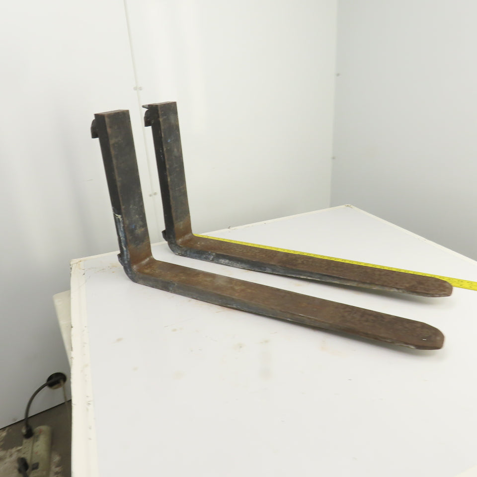 Kenhar Class II 2 Tapered Forklift Forks Carriage Mount 36" x 4" Set Of 2