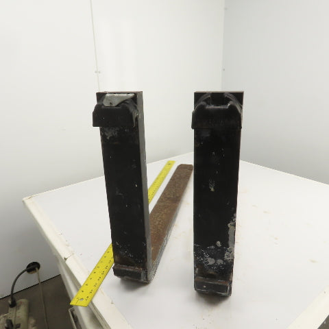 Kenhar Class II 2 Tapered Forklift Forks Carriage Mount 36" x 4" Set Of 2