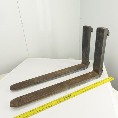 Kenhar Class II 2 Tapered Forklift Forks Carriage Mount 36" x 4" Set Of 2