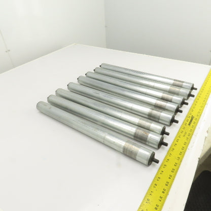 Dematic S3453 HQ 1.900 OD 22"BF 23-3/8" OAL Gravity Conveyor Roller Lot Of 8