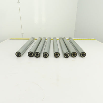 Dematic S3453 HQ 1.900 OD 22"BF 23-3/8" OAL Gravity Conveyor Roller Lot Of 8