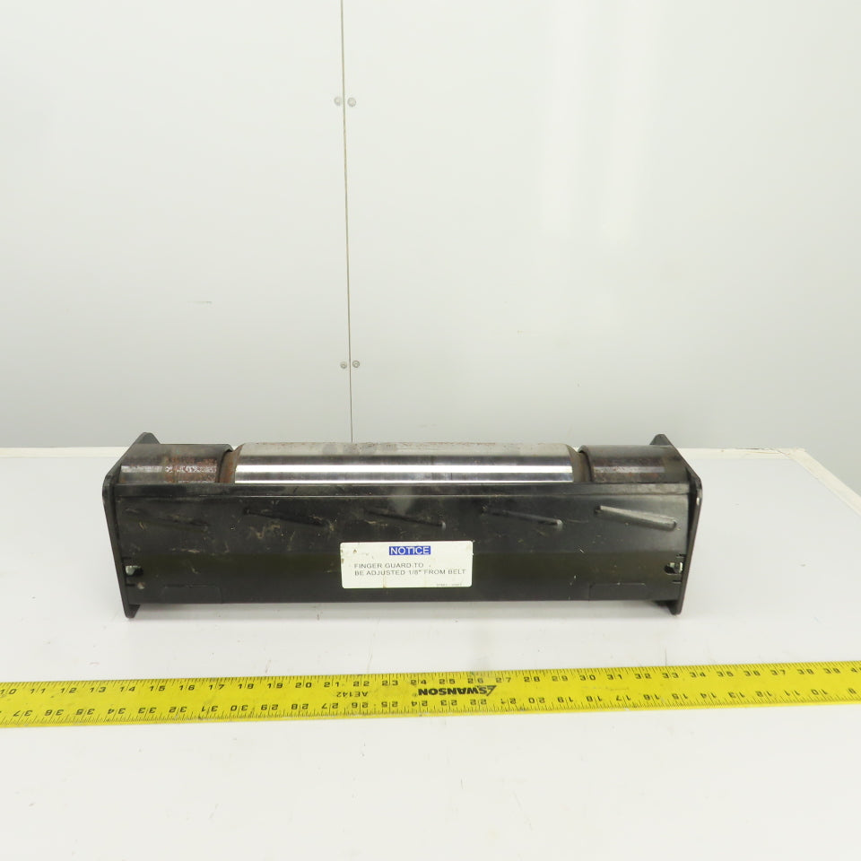 12-5/8" W Conveyor Tail Roller Assembly 22" W Frame 3.90" OD