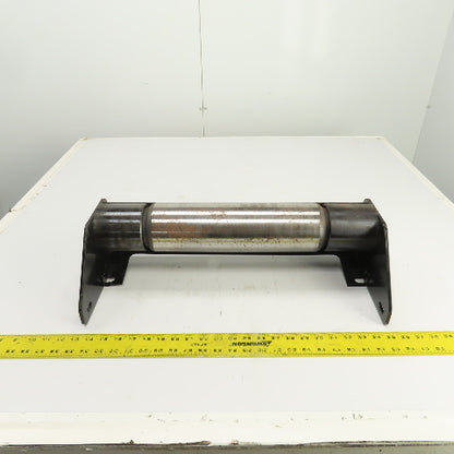 12-5/8" W Conveyor Tail Roller Assembly 22" W Frame 3.90" OD