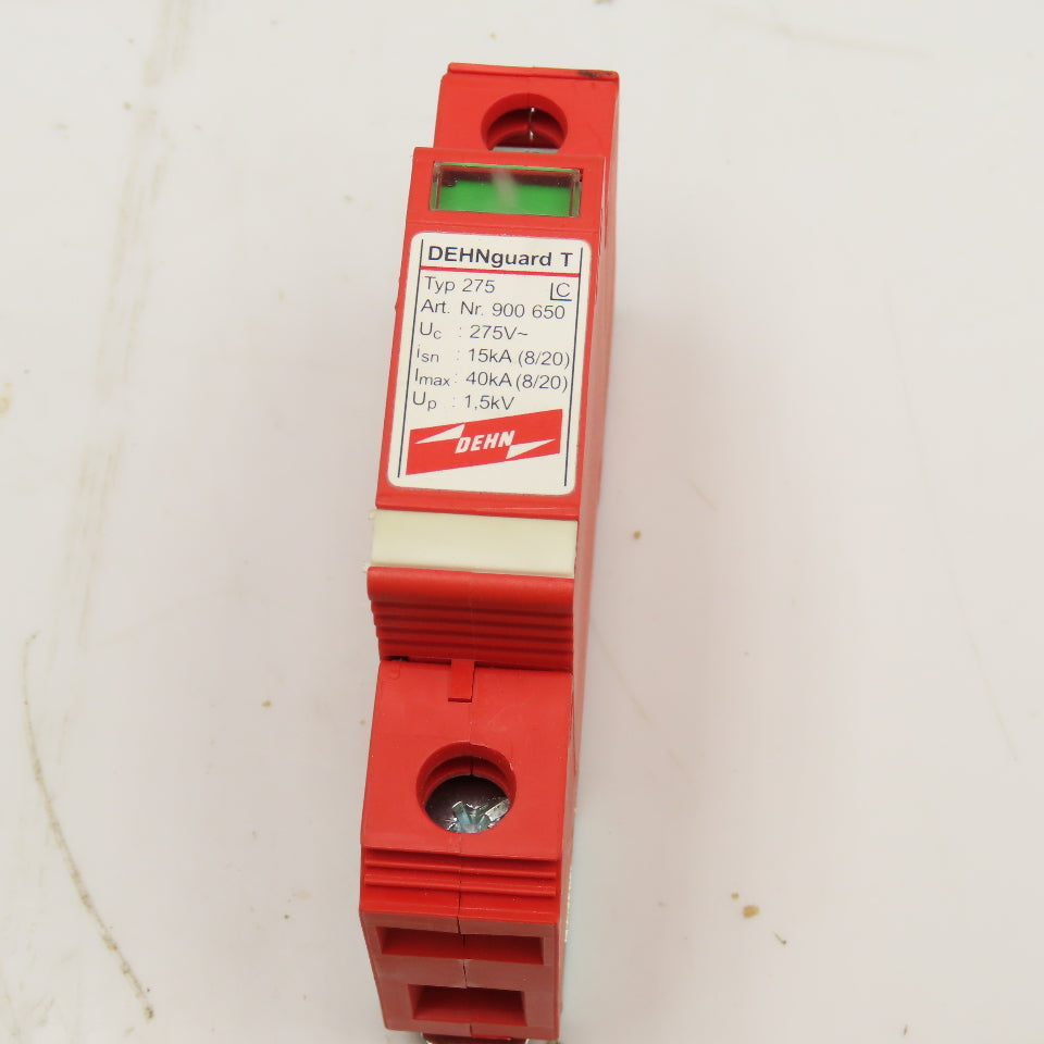 Dehn Art Nr. 900 650 Type 275 DEHNguard Modular Surge Arrestor 275V 50/60Hz