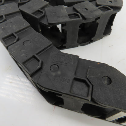 OKSO 0450.22 43" OAL Cable Carrier Energy Drag Chain 1.5" x 1" ID Lot Of 2