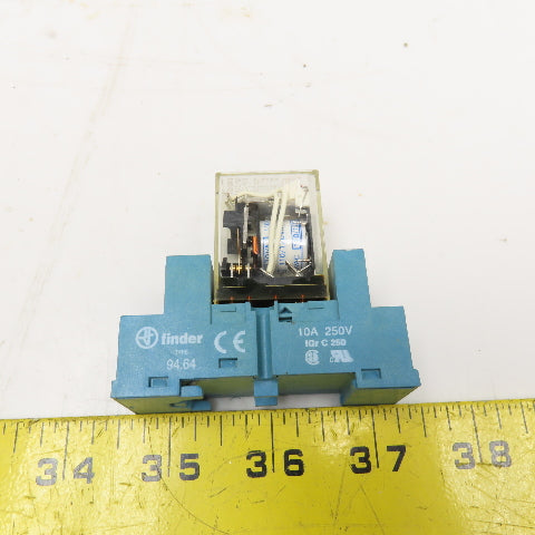 Omron MYQ4N 110/120VAC Relay Module W/ Socket Base