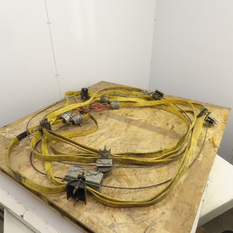 Duct-O-Wire 27' OAL Double Run Festoon Cable Travel System Kit 7-Cond 12AWG 600V