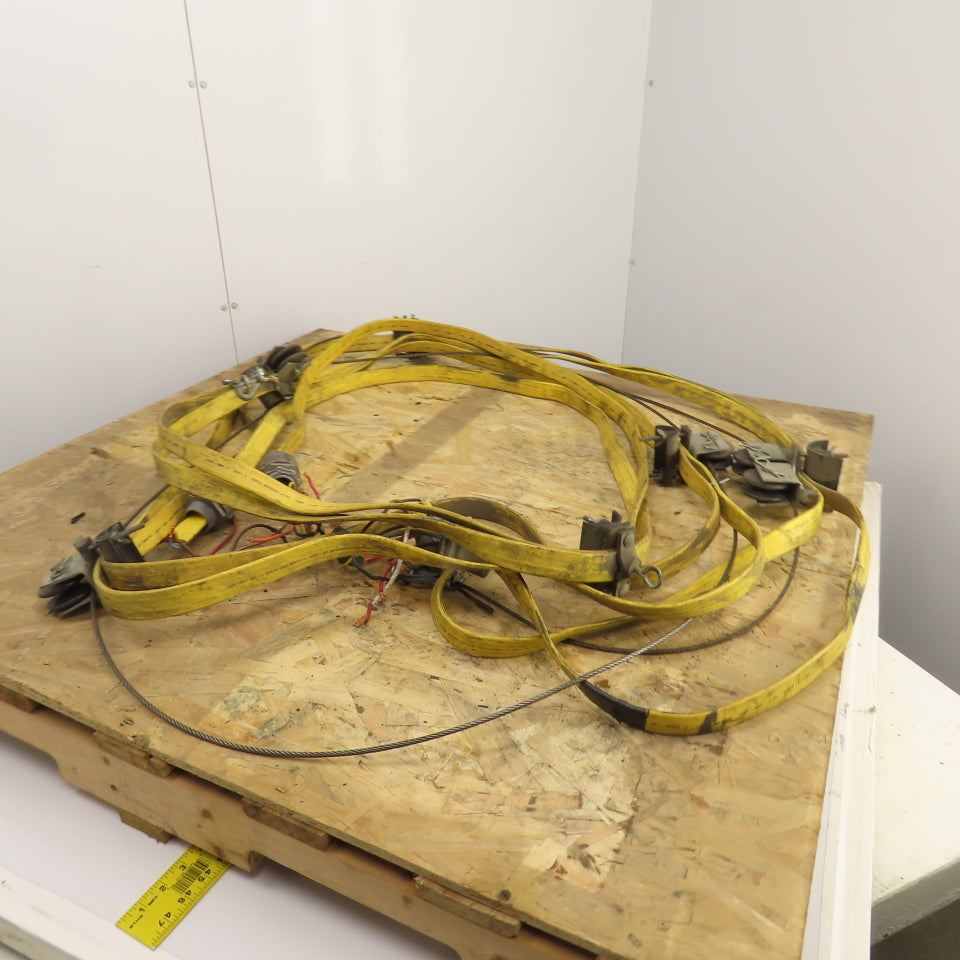Duct-O-Wire 27' OAL Double Run Festoon Cable Travel System Kit 7-Cond 12AWG 600V